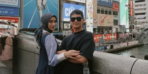 9 Potret Cantik Citra Kirana di Osaka, Liburan Bareng Keluarga