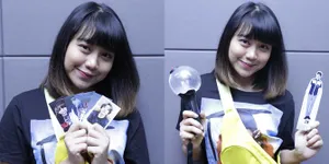 9 Potret Ghea Indrawari 'ARMY Sejati' Pamerkan Album & Merchandise BTS