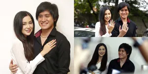 9 Potret Mesra Kevin Aprilio dan Vicy Melanie Jadi Pengantin Baru, Bahagia Pamer Cincin - Kecup Kening Bikin Baper
