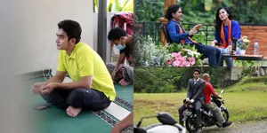 9 Potret Para Pemain Sinetron 'BUKU HARIAN SEORANG ISTRI' di Sela-Sela Syuting, Ada yang Salat - Asyik Ngobrol Santai Berdua