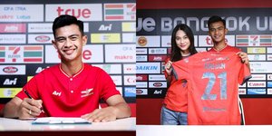 9 Potret Pratama Arhan Pindah ke Club Sepak Bola Bangkok United, Didampingi Sang Istri Azizah Salsha