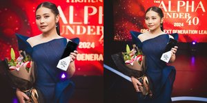 9 Potret Prilly Latuconsina Menang The Alpha Under 40 2024, Ada Saja Gebrakannya