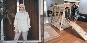 9 Potret Rumah Mewah Revalina S Temat, Ruang Keluarganya Luas Banget - Nyaman dan Bikin Betah