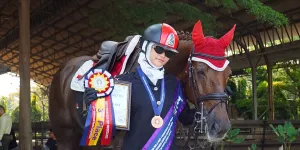 Aisha Anak Irfan Hakim Raih Juara 3 Kejuaraan Berkuda, Bikin Bangga
