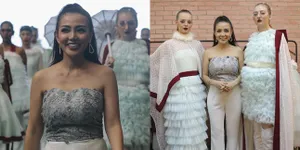 Akan Segera Lulus, Bella Shofie Pamerkan Karyanya di Fashion Show