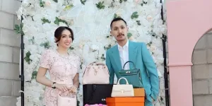 Angel Karamoy Ultah ke-39, Gusti Ega Beri Surprise di Los Angeles