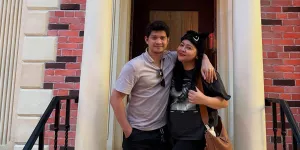 Anniversary ke-14, Audy Unggah Potret Kemesraan Bersama Iko Uwais