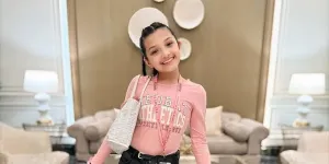 Arsy Hermansyah Happy Tersorot Kamera Dance Challenge di Konser BLACKPINK