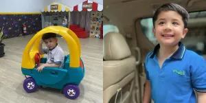 ‘Ayang’ yang Nggak Pernah Absen Telfon Mamanya, 8 Potret Menggemaskan Abizard Kavin - Sangat Sayang Pada Selvi Kitty 