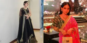 Ayu Ting-Ting Hingga Putri Isnari, 8 Potret Pesona Pedangdut dalam Balutan Kain Sari - Cocok Main Film Bollywood