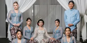 Baila No Na Jadi Bridesmaid Pernikahan Jennifer Coppen-Justin Hubner