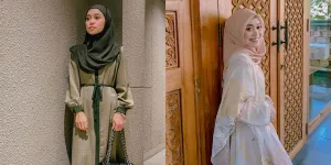 Baju Lesti Kejora Viral! 8 Potret Gamis Istri Rizky Billar Cocok Untuk Lebaran, Model Ini yang Laris Manis di Pasaran