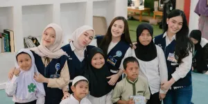 Kebahagiaan Beby Tsabina Rayakan Ultah di Panti Asuhan, Ajak Dua Sahabat