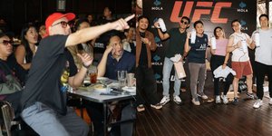 Begini Keseruan Kemal Pahlevi, Ge Pamungkas Hingga Max Metino Nonton Bareng UFC 306