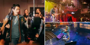Behind-the-scenes John Mayer Live on Letterman