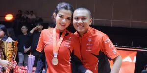 Bella Bonita Juara Kompetisi Biliar, Dilatih Denny Caknan 24 Jam Nonstop