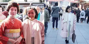 Belum Puas Liburan di Singapura, Astrid Lanjut Pergi ke Jepang