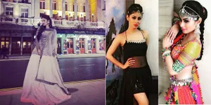 Bergaya Glamor - Tampil Terbuka, 'Ratu Ular' Mouni Roy Menggoda