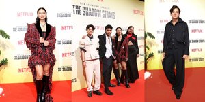 Bertabur Bintang, Deretan Artis Tampil Stunning Saat Hadir di Red Carpet Film 'THE SHADOW STRAYS'