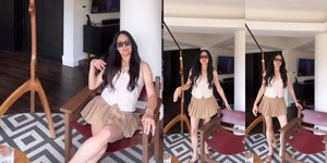 Berusia 57 Tahun dan Punya 4 Cucu, Potret Donna Harun yang Masih Hot Pakai Mini Skirt - Kaki Bak Barbie