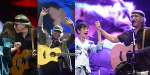 Bikin Gagal Fokus, Iwan Fals Ajak Dua 'Bidadari' Cantik di Konser