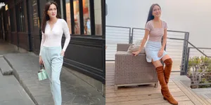 Body Goals Tetap Langsing dan Terjaga, 9 Potret Shandy Aulia yang Nggak Risau Minyak Goreng Naik Karena Nggak Makan Gorengan