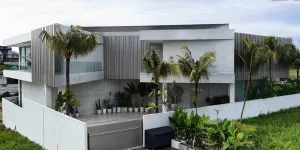 Boy William Spill Villa Baru di Canggu Bali, Serba Putih