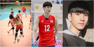 Bukan Idola Korea, Ketampanan Atlet Voli Ini Buat Hati Bergetar