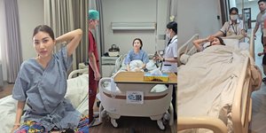 Bukan Prosedur Kecantikan, 10 Potret Sarwendah Jalani Operasi Sinusitis Sekaligus Polip Hidung - Absennya Ruben Onsu Jadi Sorotan
