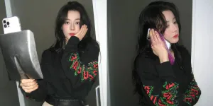 Bukti Dilraba Dilmurat Punya Kelakukan yang Random, Punya Casing HP yang Bentuknya Sekop Bangunan