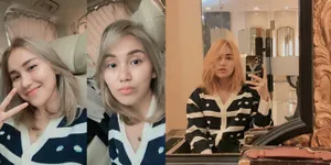Cantik Badannya Bagus, Ini Potret Ayu Ting Ting Berambut Blonde yang Makin Mirip Cewek Korea