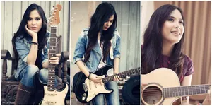 Cantik Bergitar, Ghaitsa Kenang Lebih Cantik Dari Taylor Swift?