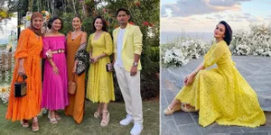 Cantik dan Ganteng, Intip 8 Potret Ririn Ekawati - Ibnu Jamil Kompak Pakai Baju Serasi Saat Kondangan