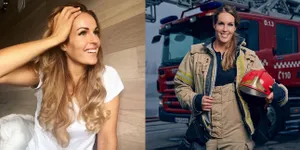 Cantik dan Seksi, Pemadam Kebakaran Cewek Ini Jadi Sorotan Dunia