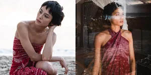 Cantiknya Mariana Renata di Bawah Terik Matahari Sumba Barat