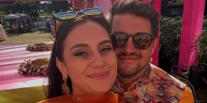 Cantiknya Marissa Nasution Pakai Sari Hadiri Nikahan di Nepal