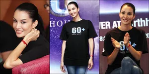 Cantiknya Nadya Hutagalung Meski Cuma Pakai Jeans dan T-Shirt