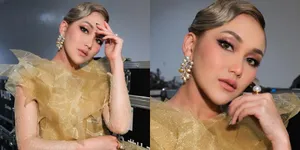 Cantiknya Nggak Luntur dan Selalu Memesona, Intip Potret Ayu Ting Ting yang Tampil Badass dengan Gaun Gold - Banjir Pujian Netizen