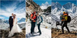 Daki Everest 3 Minggu, Pasangan Ini Buat Foto Pernikahan Epik!