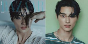 Demam Sunjae Belum Usai! 8 Potret Byeon Woo Seok Pancarkan Aura Pria Matang dalan Pemotretan Harpers Bazaar Korea