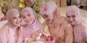 Deretan Artis di Aqiqah Baby L'Joyee, Geng Mamayu Sampai Nagita Slavina