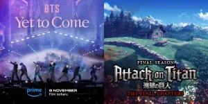 Deretan Film dan Serial yang Siap Tayang di Prime Video pada November 2023, Ada 'BTS:YET TO COME' dan 'ATTACK ON TITAN'!