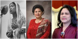Deretan Istri Presiden Indonesia, Penjahit Bendera Hingga Ibu PKK