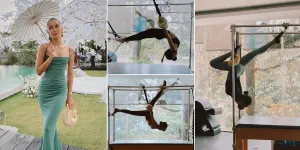 Deretan Pose Elegan Alyssa Daguise Mantan Al Ghazali Saat Pilates, Rahasia Body Goals Tetap Terjaga