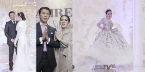 Detail 3 Gaun Diner Silaturahmi Syahrini, Cetar Mewah Berkilauan