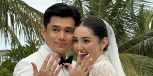 Detail Gaun Ranty Maria Saat Pemberkatan, Konsepnya Quiet Elegance