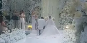 Detik-detik Jelang Pemberkatan Nikah Amanda Manopo, Kenny Austin Menangis