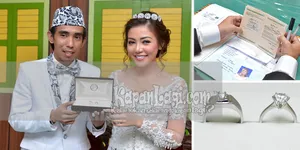 Detik-Detik Momen Bahagia Akad Nikah Bella Shofie - Suryono