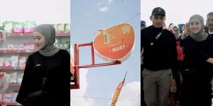 Detik-Detik Peresmian Swalayan Milik Yeni Inka, Langsung Diserbu Warga Sampai Antrian Belanja Panjang