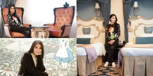 Detik-Detik Resepsi di Disneyland, Ini Venue Pesta Sandra Dewi?